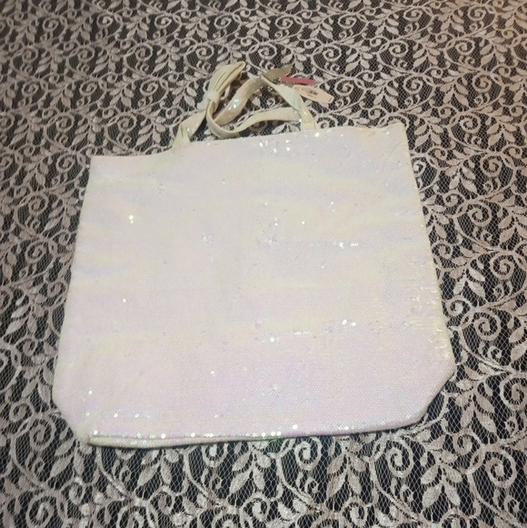 Victoria's Secret Handbags - Victoria's Secret Sparkley Light Pink Bag